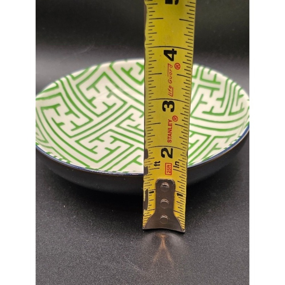 Williams Sonoma Geometric‎ Bowls Set of 4 Red Orange Blue Green - Picture 10 of 12